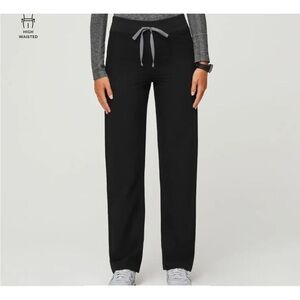 Figs High Waisted Livingston Scrub Pants, size XXL/T.